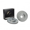Disques de frein arrières rainurés Dixcel SD pour Renault Clio 3 RS