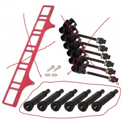 Lot de 6 bottes + ressorts pour bobines b58 avec montage sur n54 n55 s55