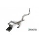 Echappement catback Armytrix valvetronic sorties Titane bleutépour BMW M140i / M240i F2x