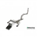 Echappement catback Armytrix valvetronic sorties Titane bleutépour BMW M140i / M240i F2x