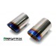 Echappement catback Armytrix valvetronic sorties Titane bleutépour BMW M140i / M240i F2x