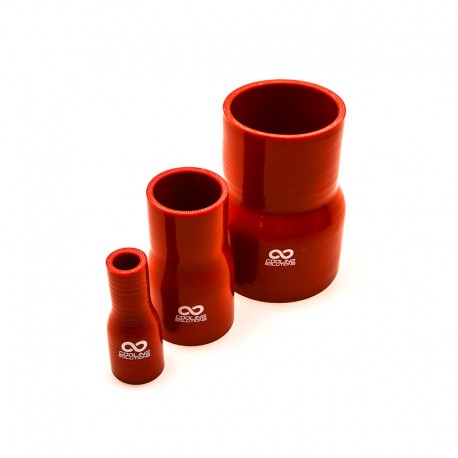 Manchon Réducteur en Silicone Ø2p vers 2,5p,rouge ou noir ou bleu